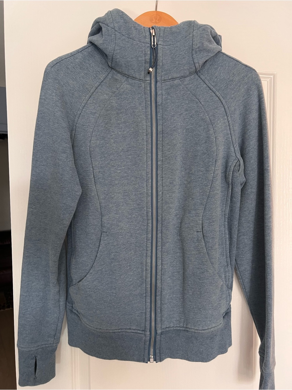 Scuba Hoodie Heathered Sky Blue